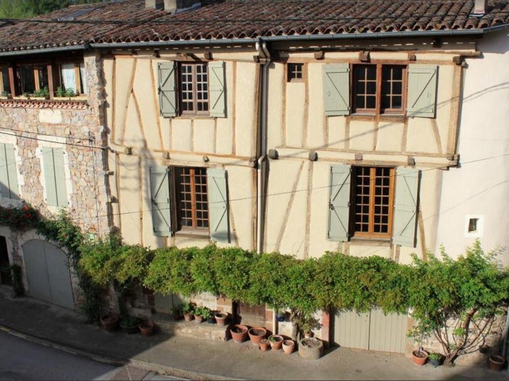 La Maison Au Puits Cordes Sur Ciel Exteriör bild